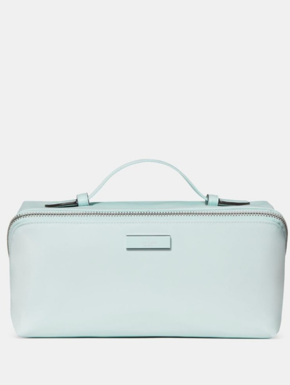 Kate Spade Carter Nylon Travel Cosmetic Pouch, Crisp Sky